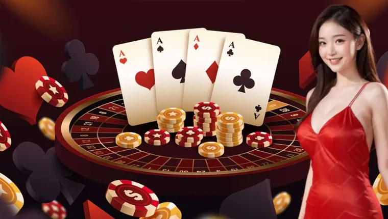 Dynamic image showcasing lodi646's diverse game selection including slots and live casino