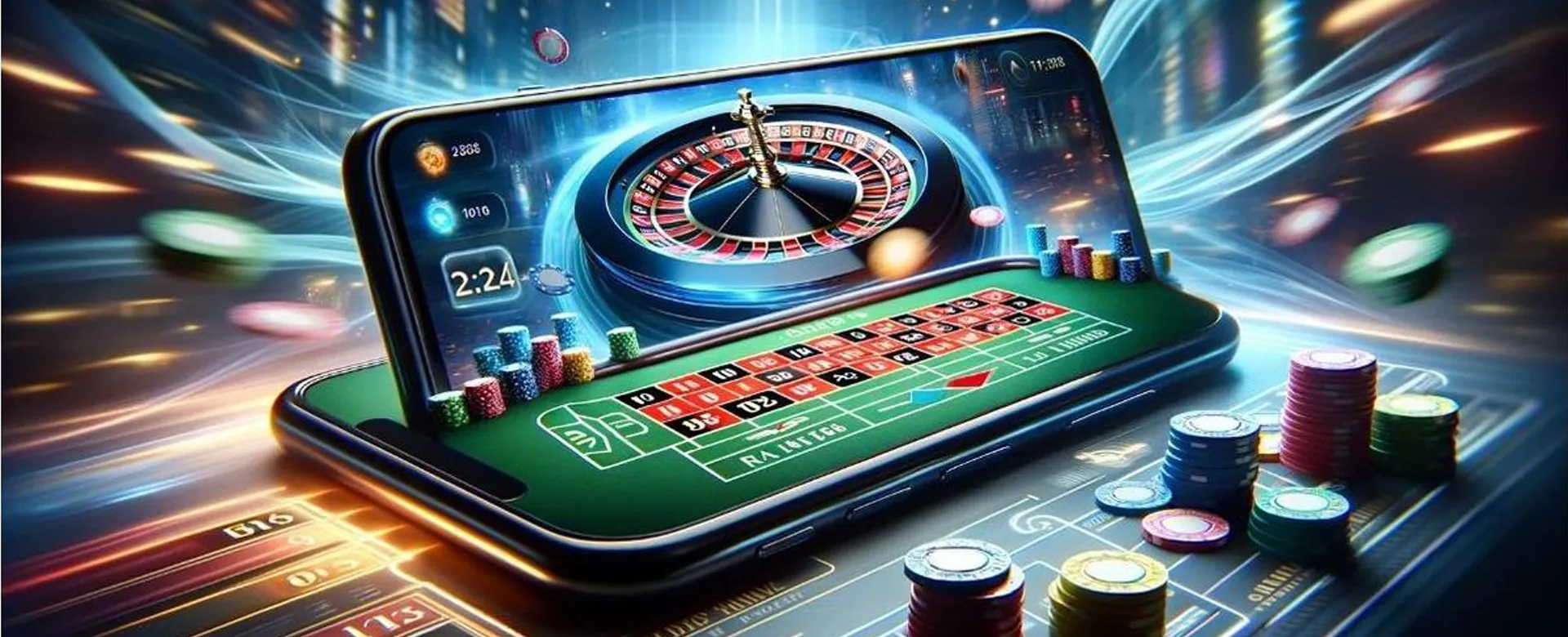 lodi646 About Us Hero Image, showcasing a blend of online casino elements and a professional gaming environment
